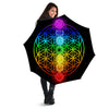 Flower Of Life Seven Chakras Print Umbrella-grizzshop