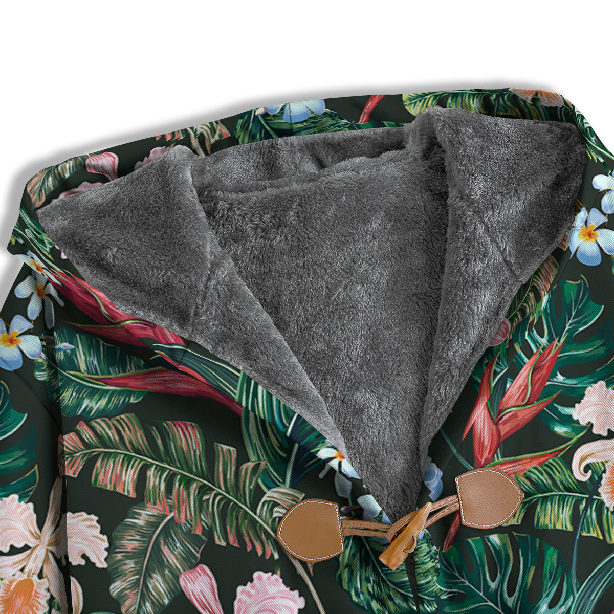 Flower Orchid Tropical Print Pattern Men's Windbreaker Jacket-grizzshop