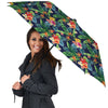 Flower Plumeria Vintage Print Pattern Umbrella-grizzshop