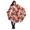 Flower Poinsettia Print Pattern Umbrella-grizzshop