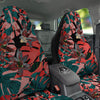 Flower Psychedelic Hawaiian Print Car Seat Covers-grizzshop