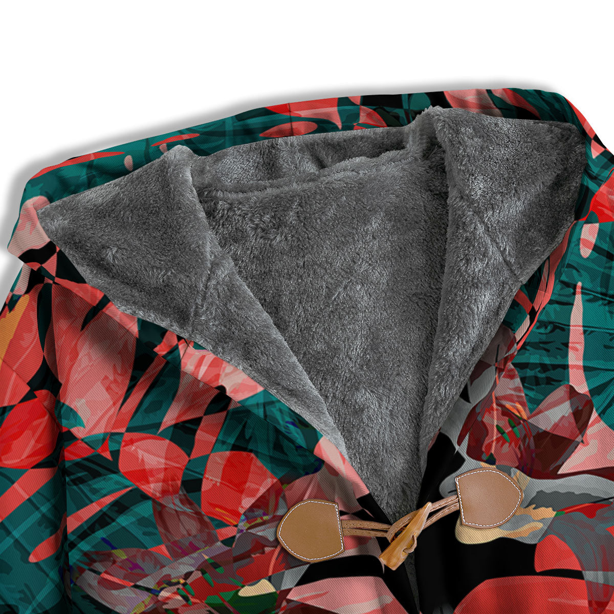 Flower Psychedelic Hawaiian Print Men's Windbreaker Jacket-grizzshop