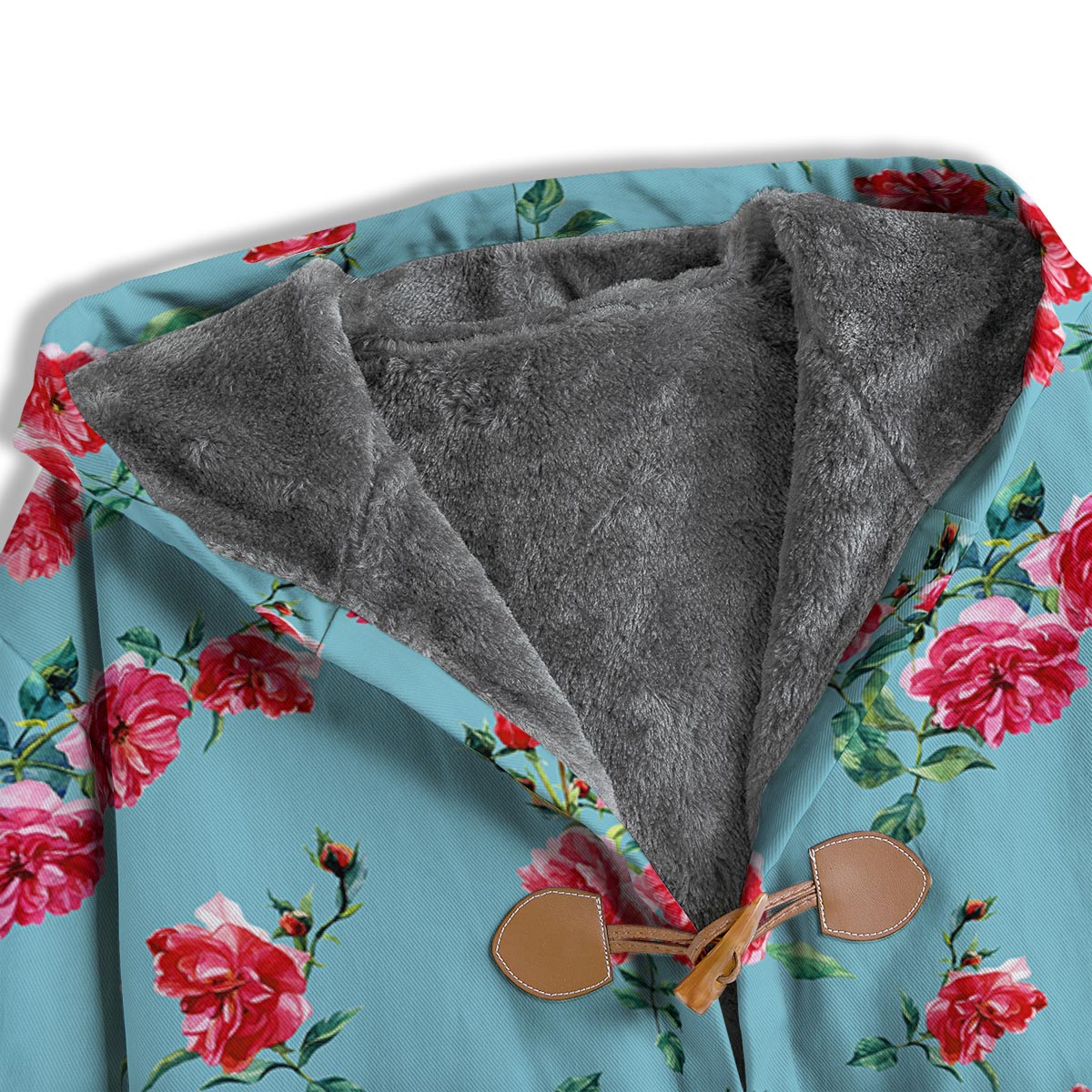 Flower Roses Floral Print Pattern Men's Windbreaker Jacket-grizzshop