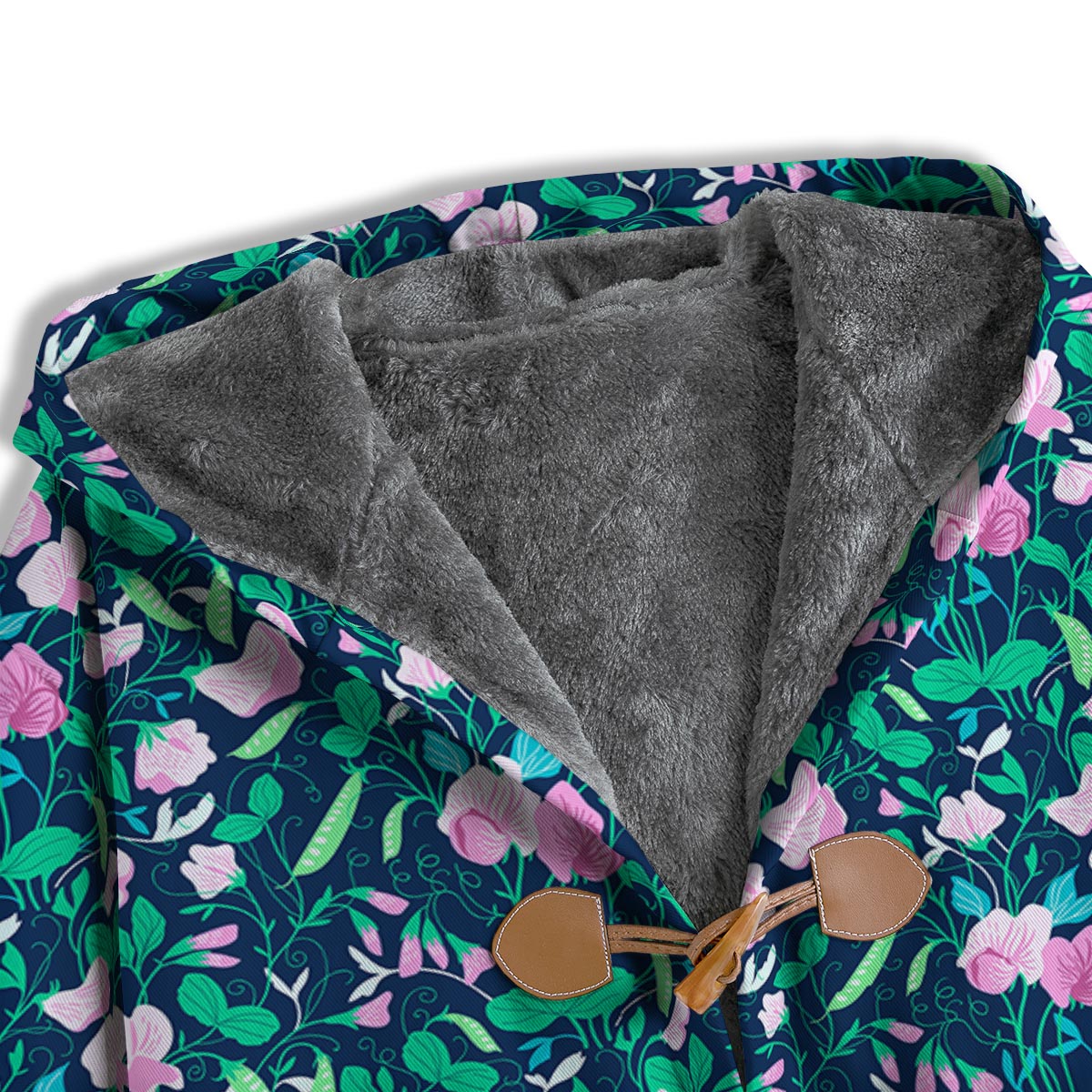 Flower Sweet Pea Print Pattern Men's Windbreaker Jacket-grizzshop
