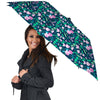 Flower Sweet Pea Print Pattern Umbrella-grizzshop