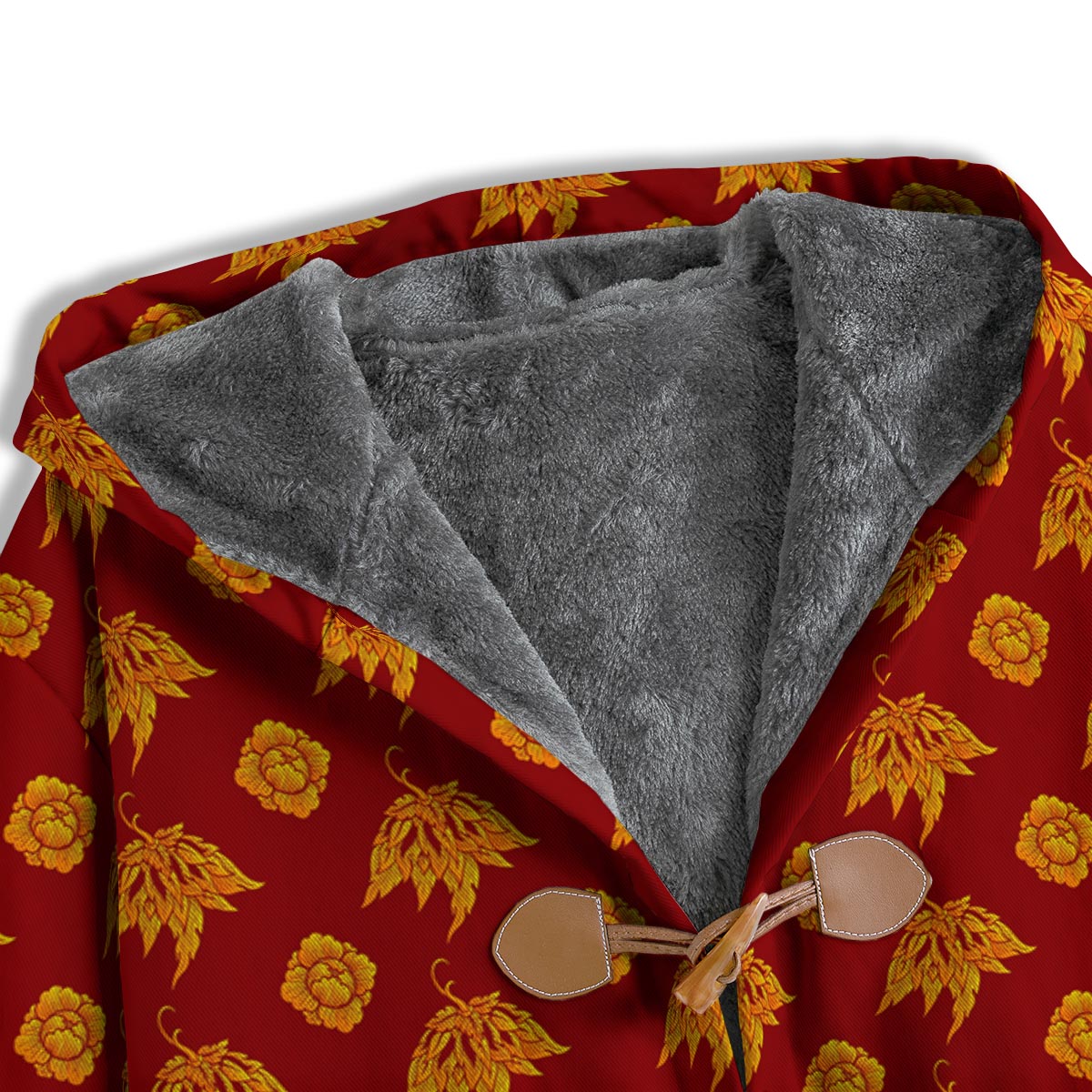 Flower Traditional Thai Print Pattern Men's Windbreaker Jacket-grizzshop