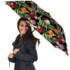 Flower Tropical Watercolor Print Pattern Umbrella-grizzshop