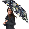 Flower White Daffodil Print Pattern Umbrella-grizzshop