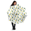 Flower Yellow Tulip White Print Pattern Umbrella-grizzshop