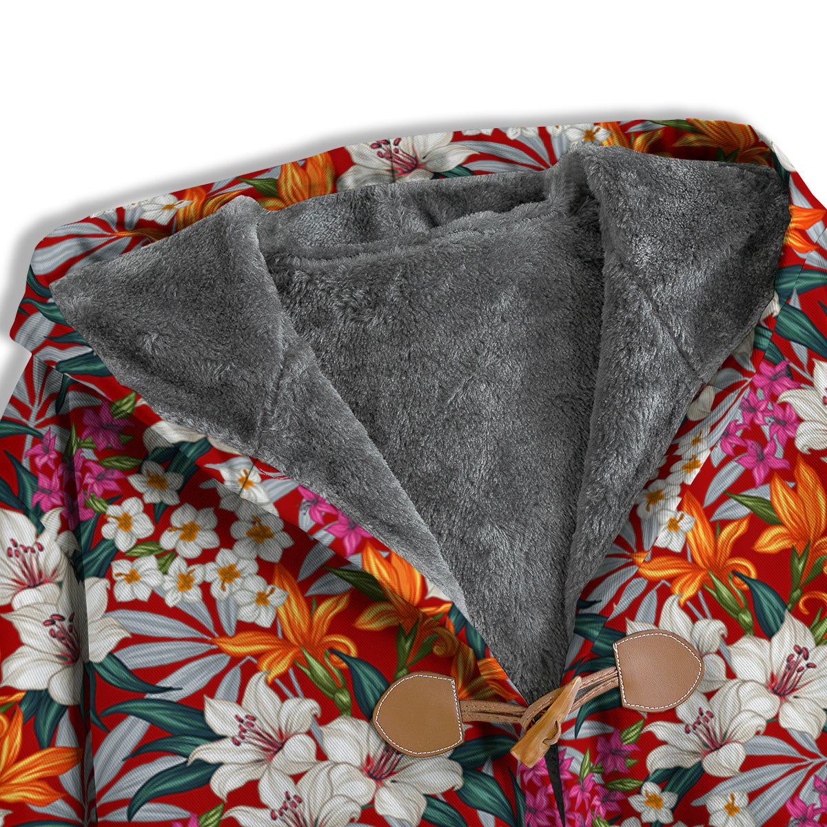 Flowers Aloha Hawaiian Print Pattern Men's Windbreaker Jacket-grizzshop