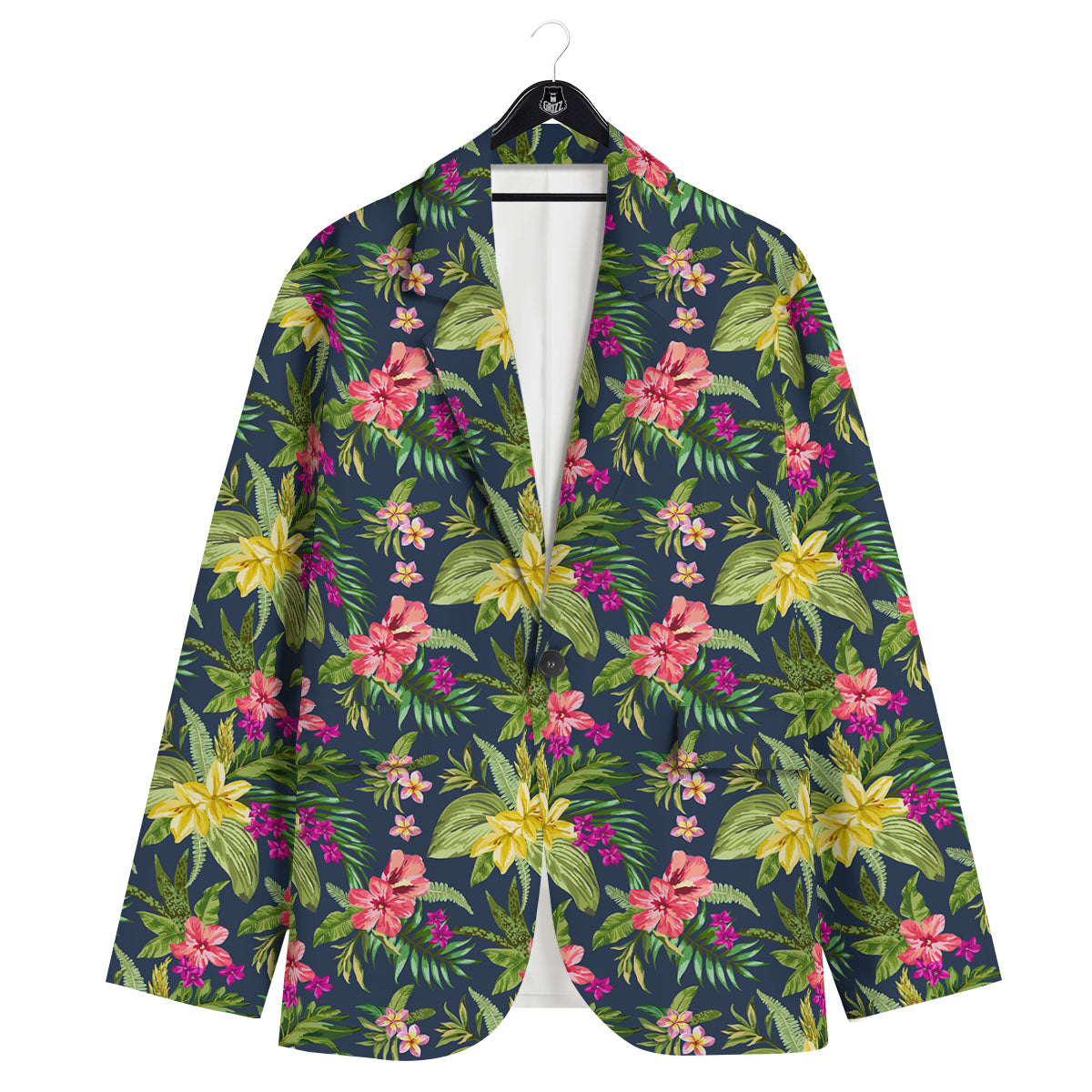 Flowers Hawaii Floral Print Pattern Men's Sport Coat-grizzshop