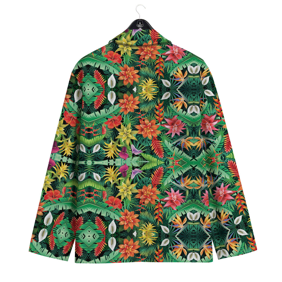 Flowers Hawaiian Floral Print Pattern Men's Sport Coat-grizzshop