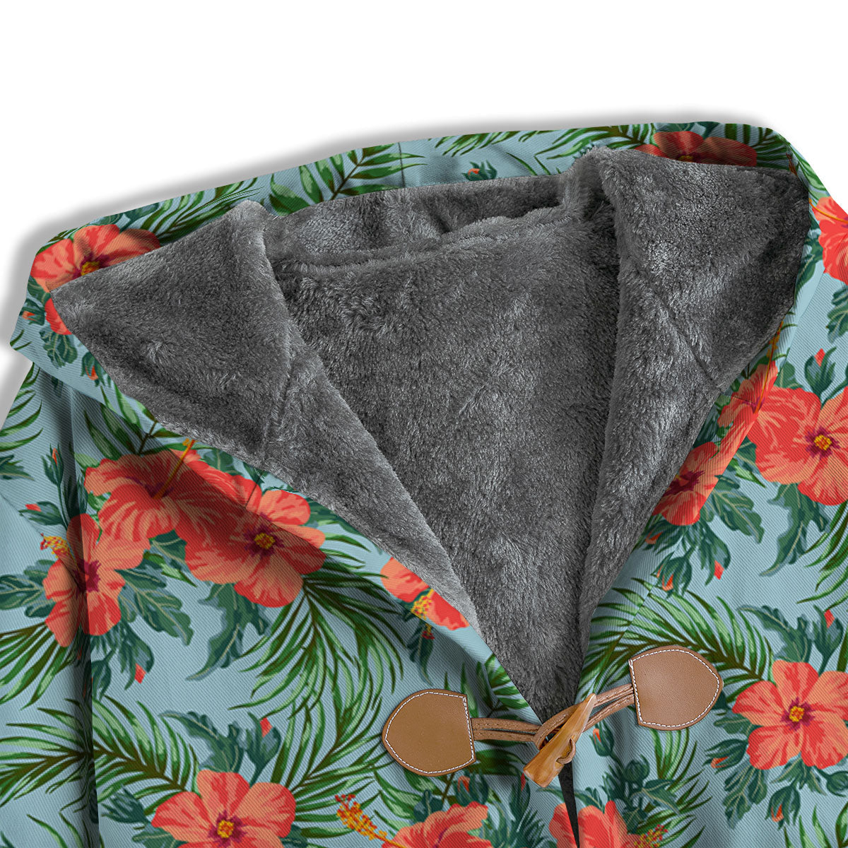 Flowers Hawaiian Hibiscus Print Pattern Men's Windbreaker Jacket-grizzshop