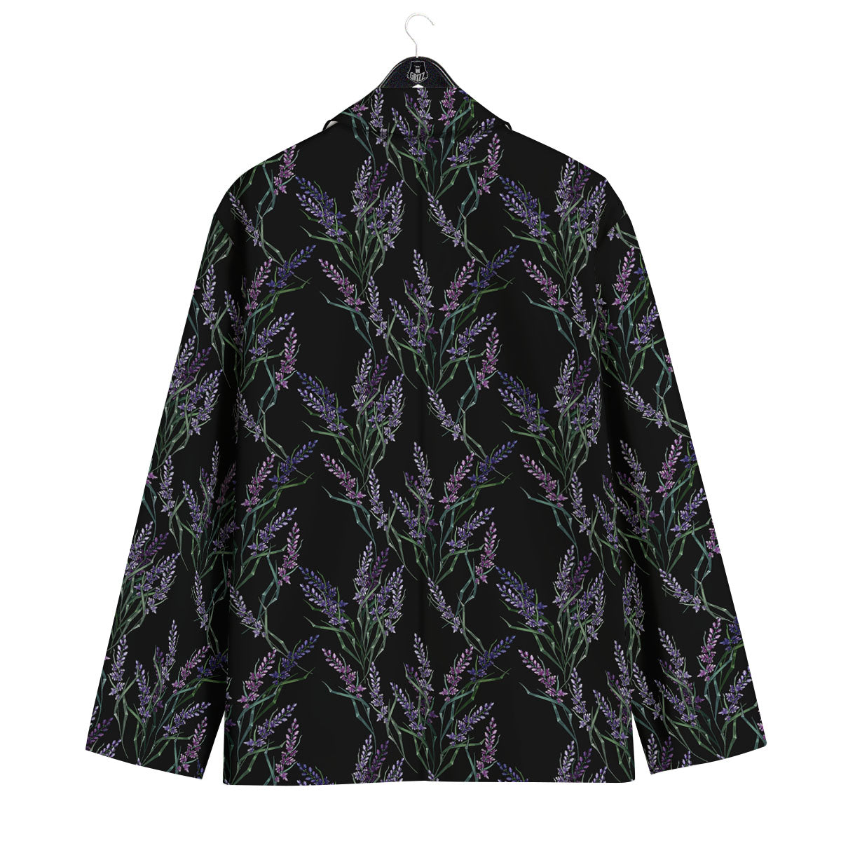 Flowers Lavender Print Pattern Men's Sport Coat-grizzshop
