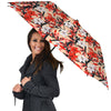 Flowers Lily Watercolor Print Pattern Umbrella-grizzshop