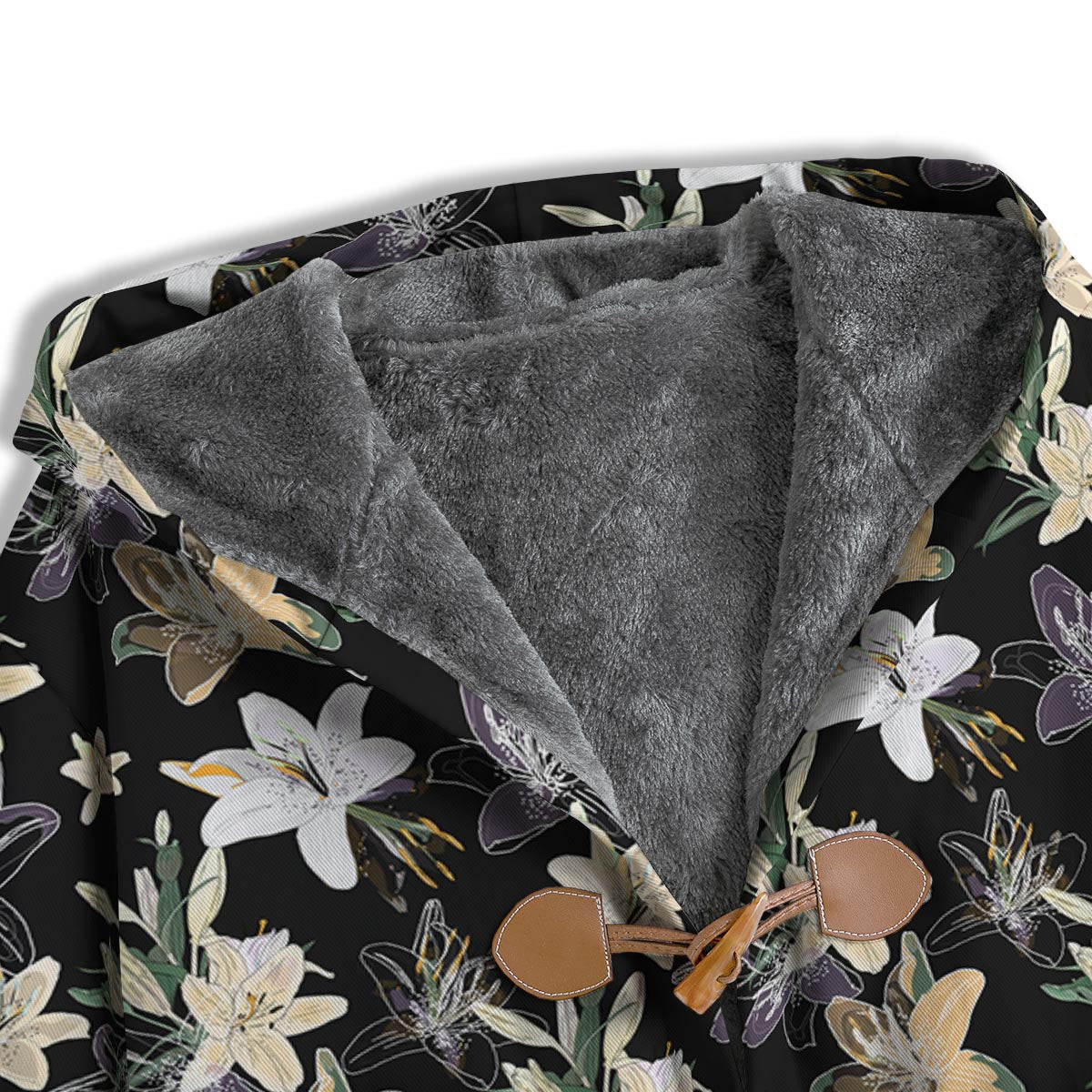 Flowers Spring Lily Print Pattern Men's Windbreaker Jacket-grizzshop