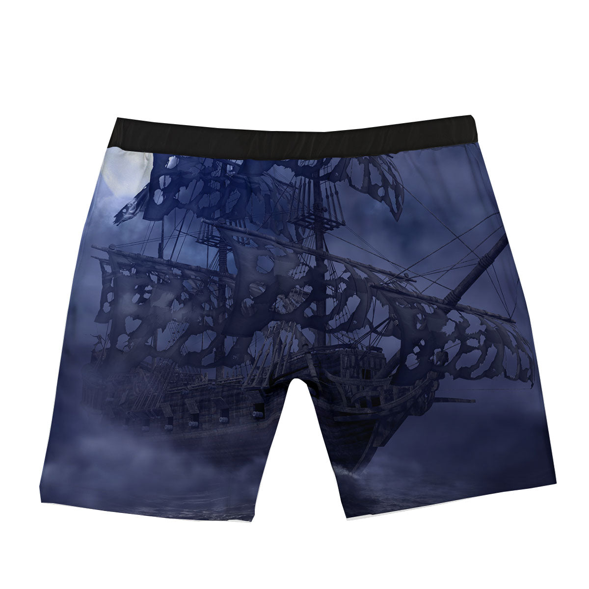 Flying Dutchman Ghost Pirate Ship Print Boxer Briefs-grizzshop