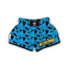 Flying Eagle Pattern Print Muay Thai Boxing Shorts-grizzshop