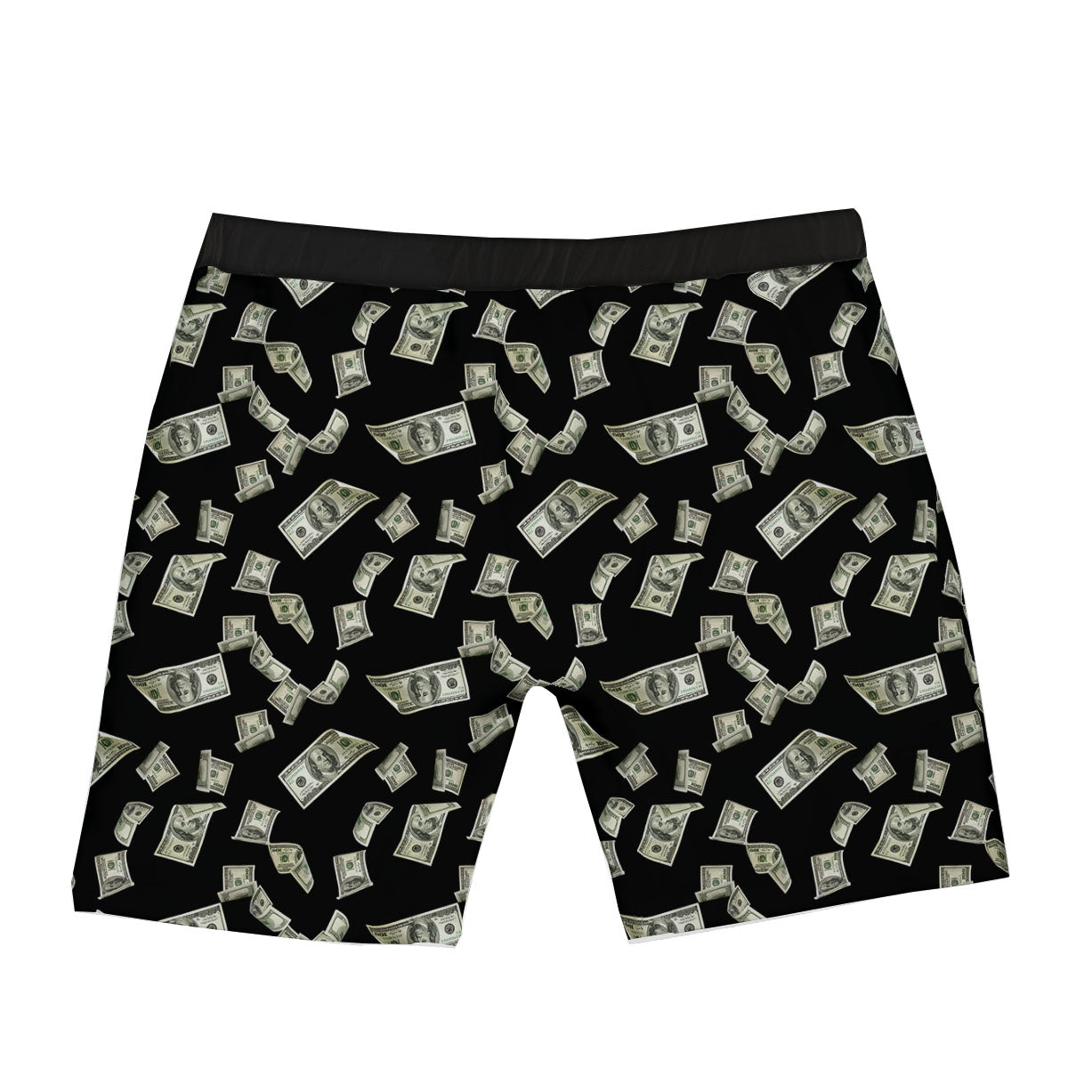 Flying US Dollar Money Print Boxer Briefs-grizzshop