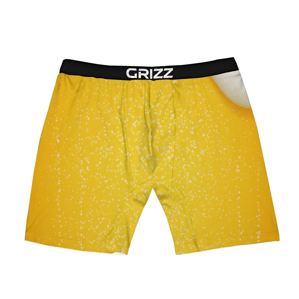 Foam And Beer Print Boxer Briefs-grizzshop