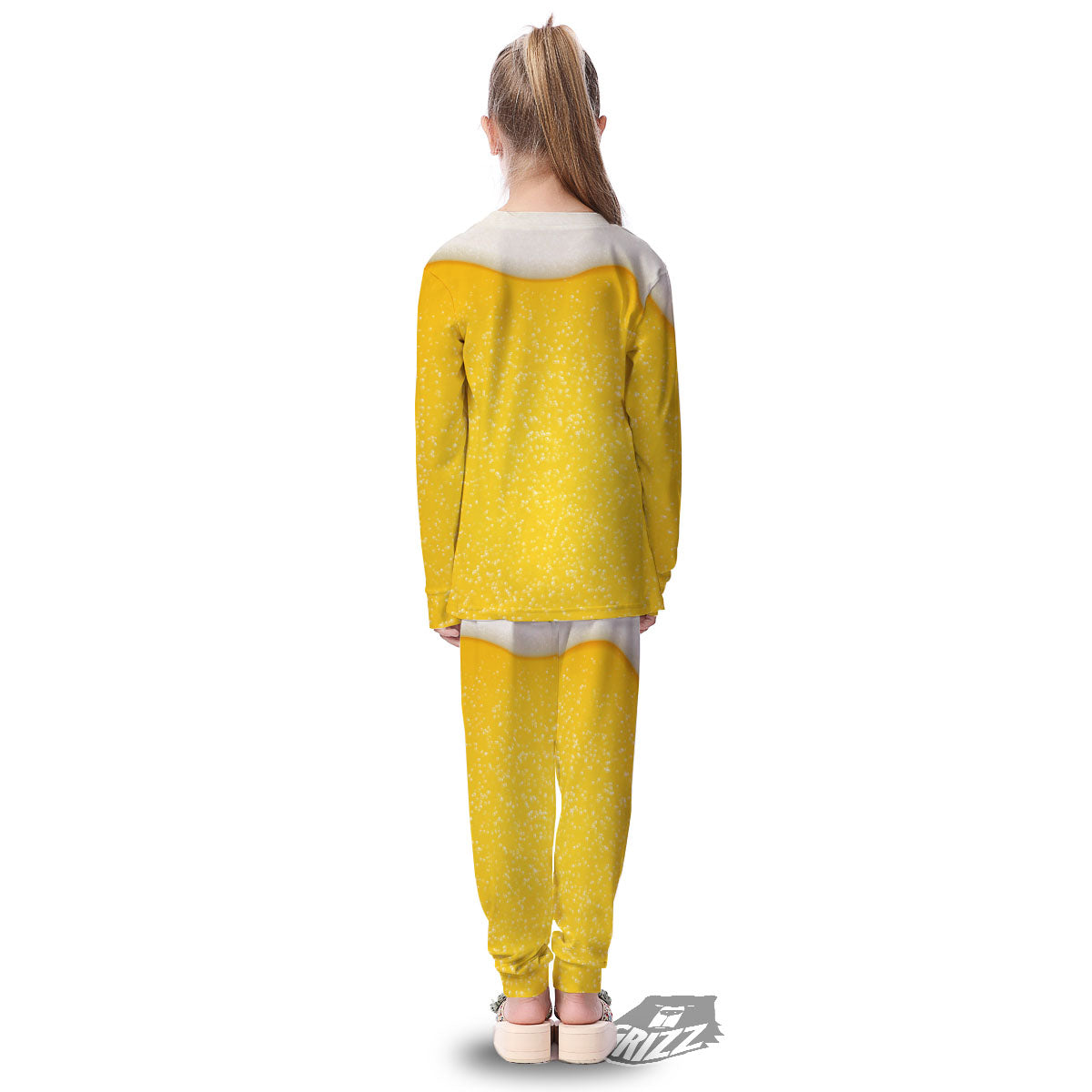 Foam And Beer Print Kid's Pajamas-grizzshop