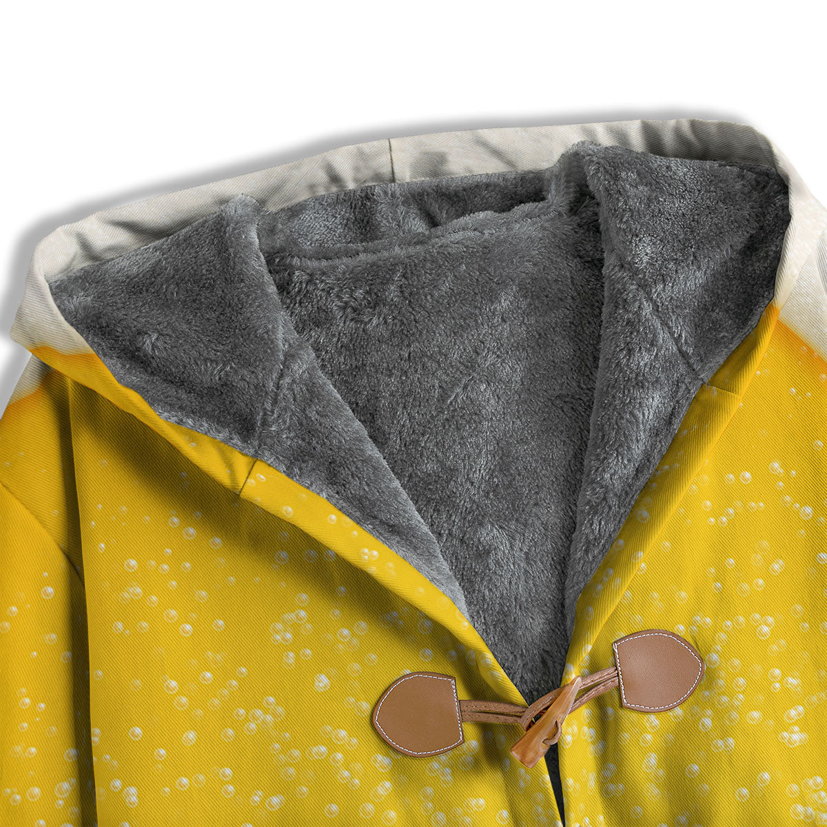 Foam And Beer Print Men's Windbreaker Jacket-grizzshop