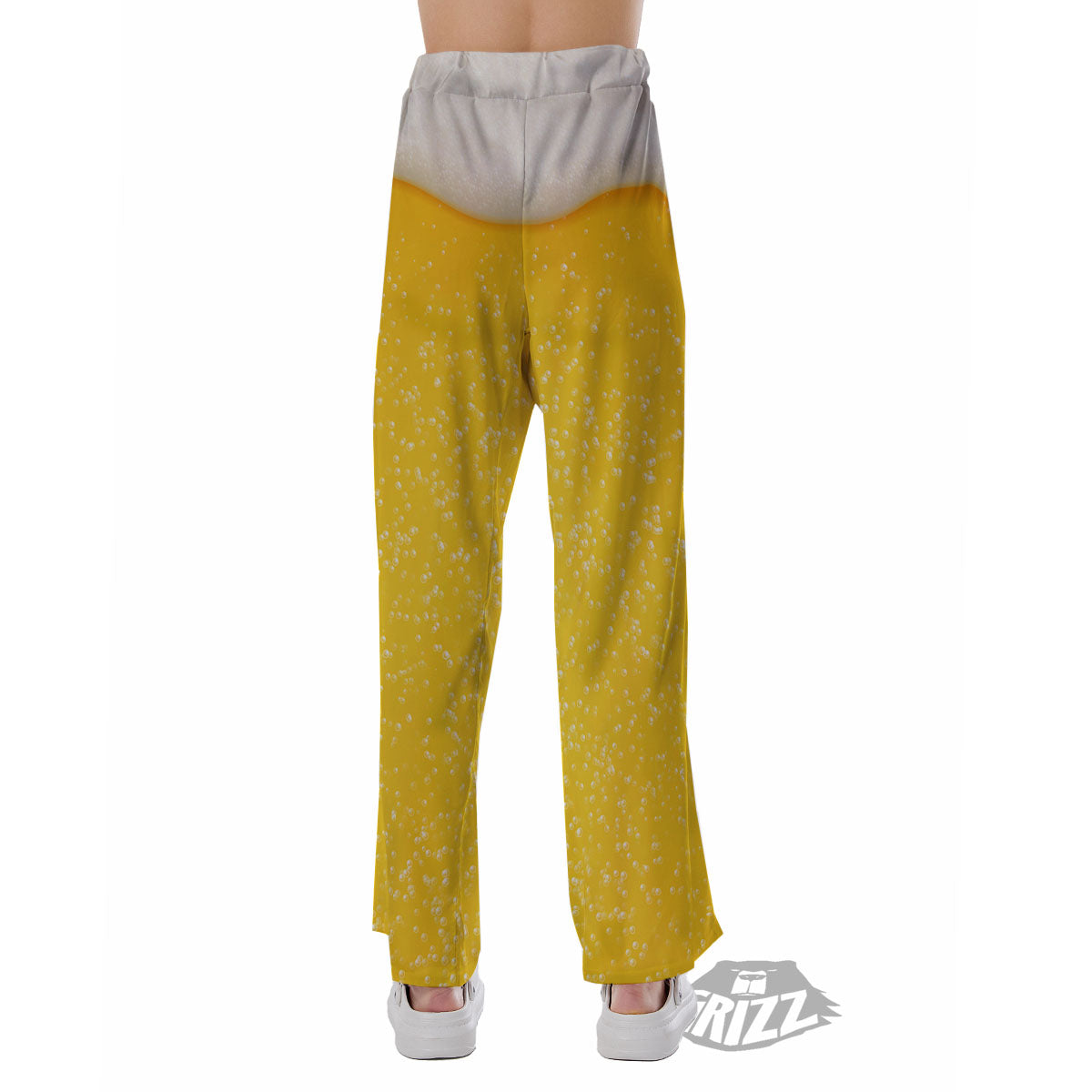 Foam And Beer Print Pajama Pants-grizzshop