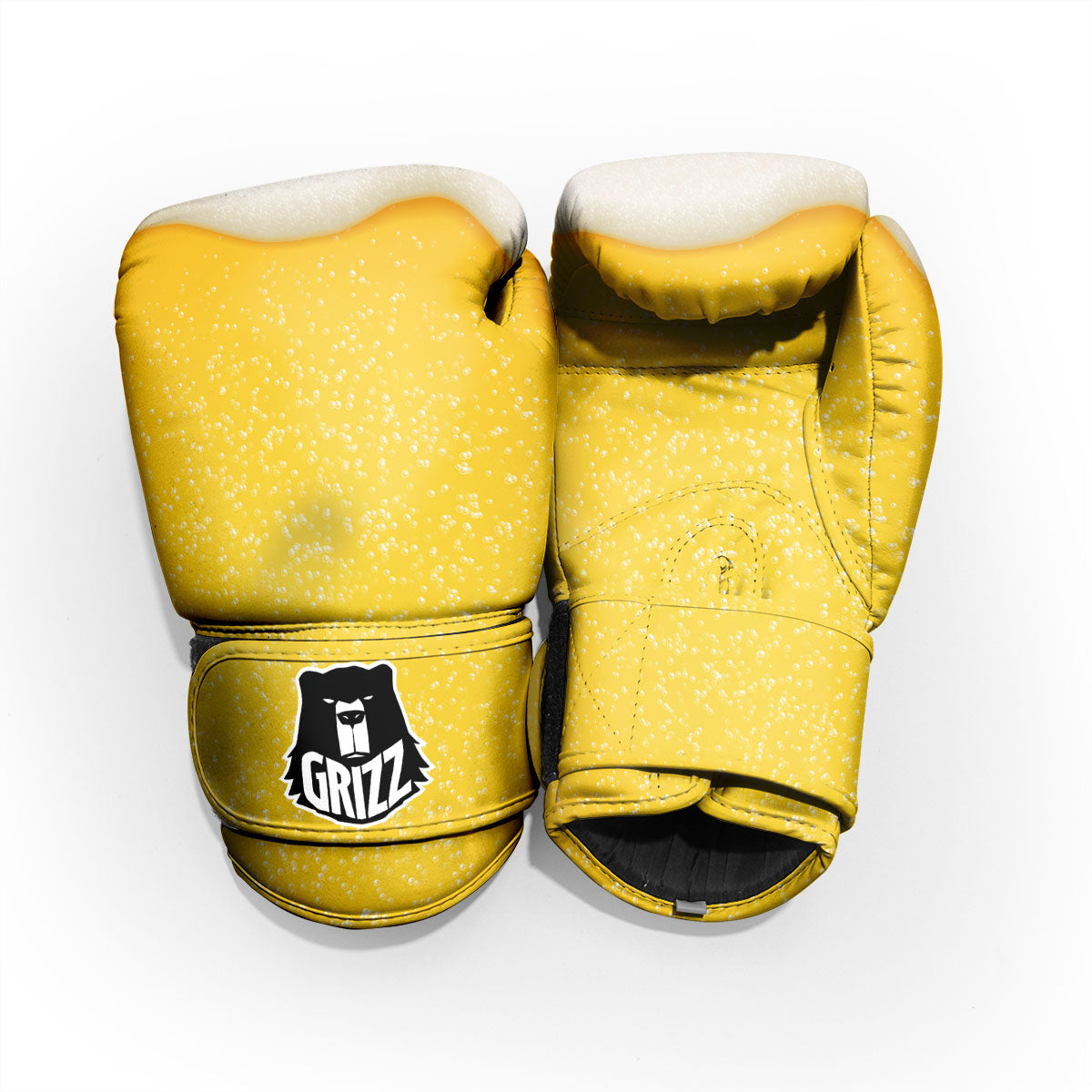 Foam And Beer Print Pro Boxing Glove