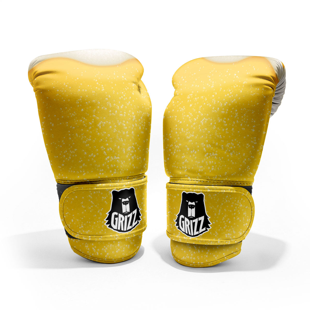 Foam And Beer Print Pro Boxing Glove