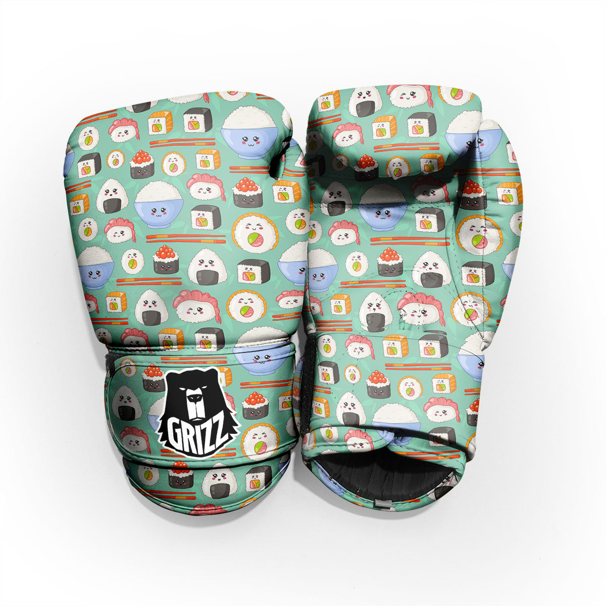 Food Japanese Print Pattern Pro Boxing Glove