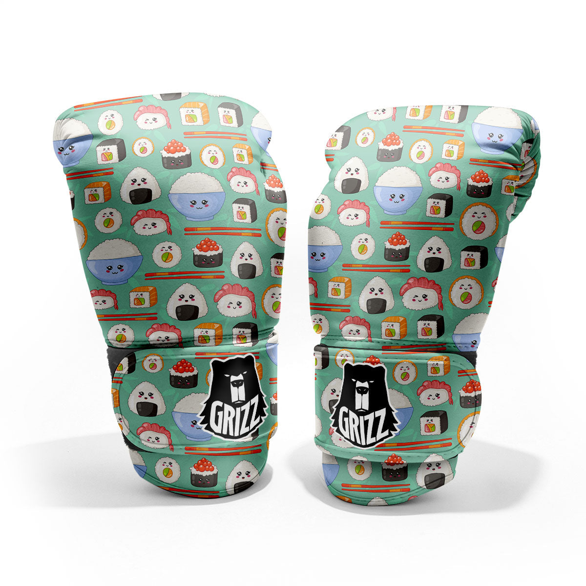 Food Japanese Print Pattern Pro Boxing Glove