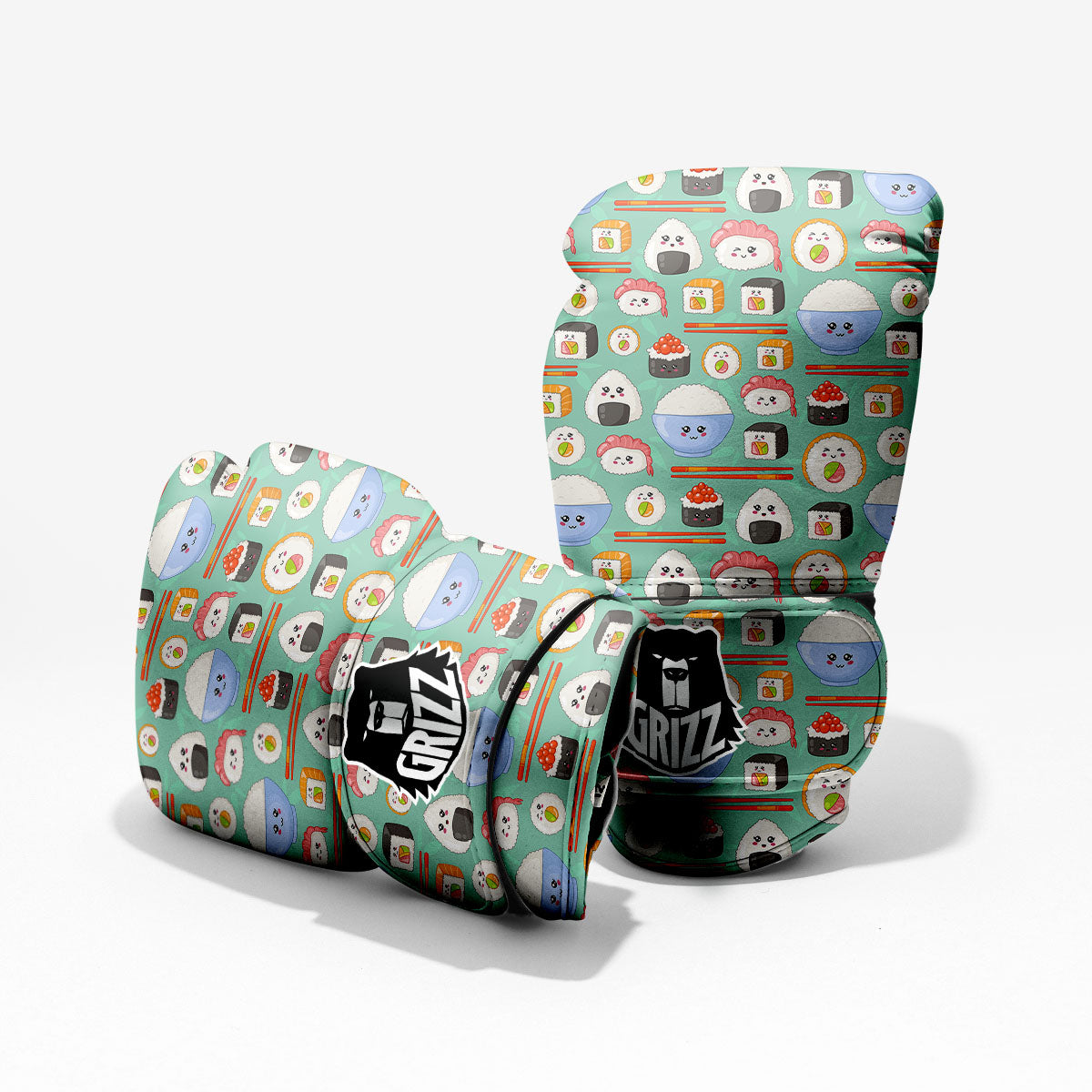 Food Japanese Print Pattern Pro Boxing Glove