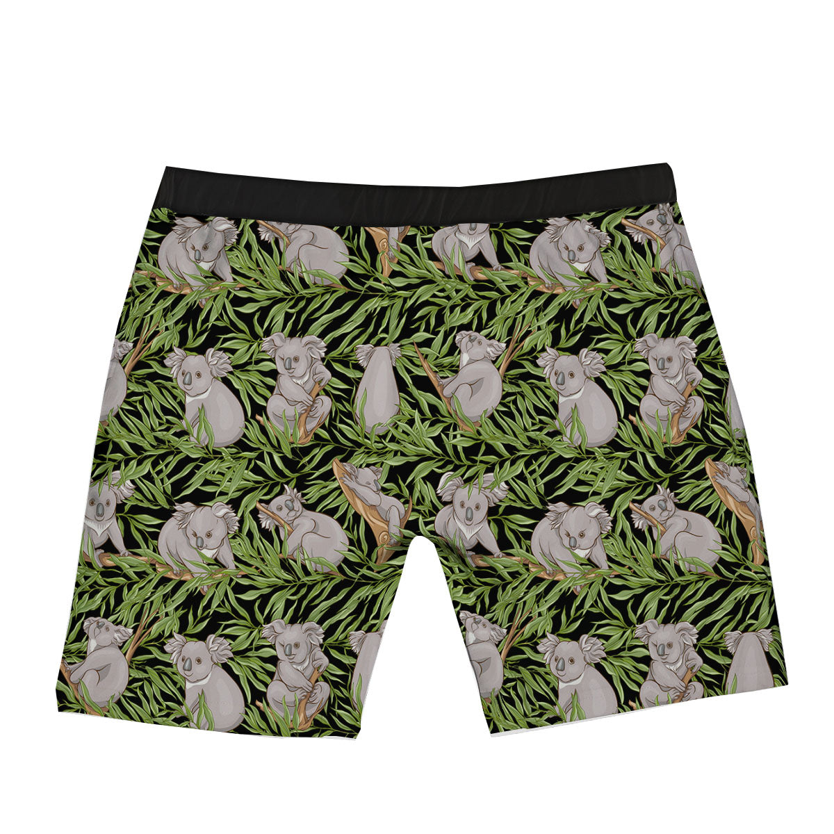 Forest Koala Print Pattern Boxer Briefs-grizzshop