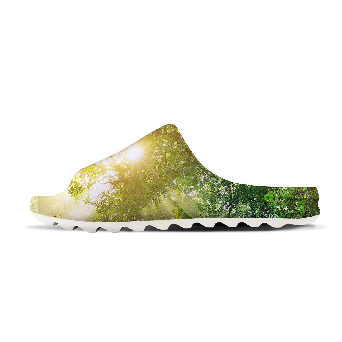 Forest Sunrise Print Sandals-grizzshop