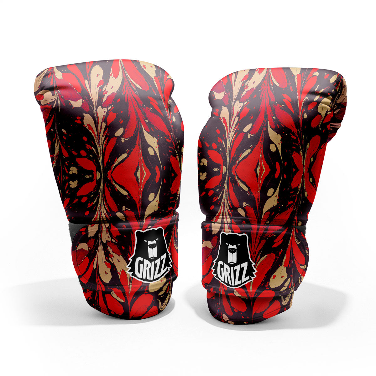 Formed Psychedelic Print Pattern Pro Boxing Glove