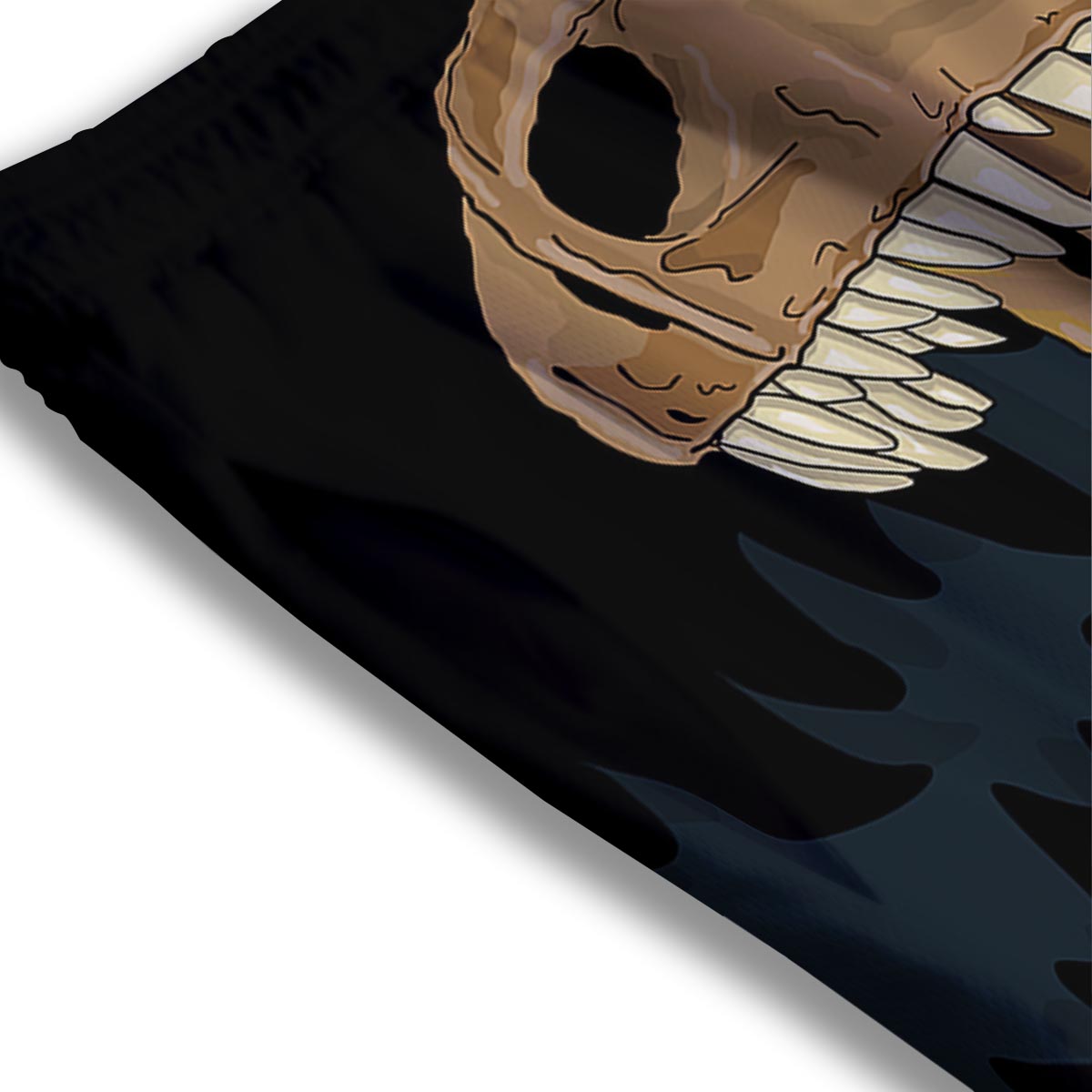 Fossil T-Rex Print Mesh Shorts