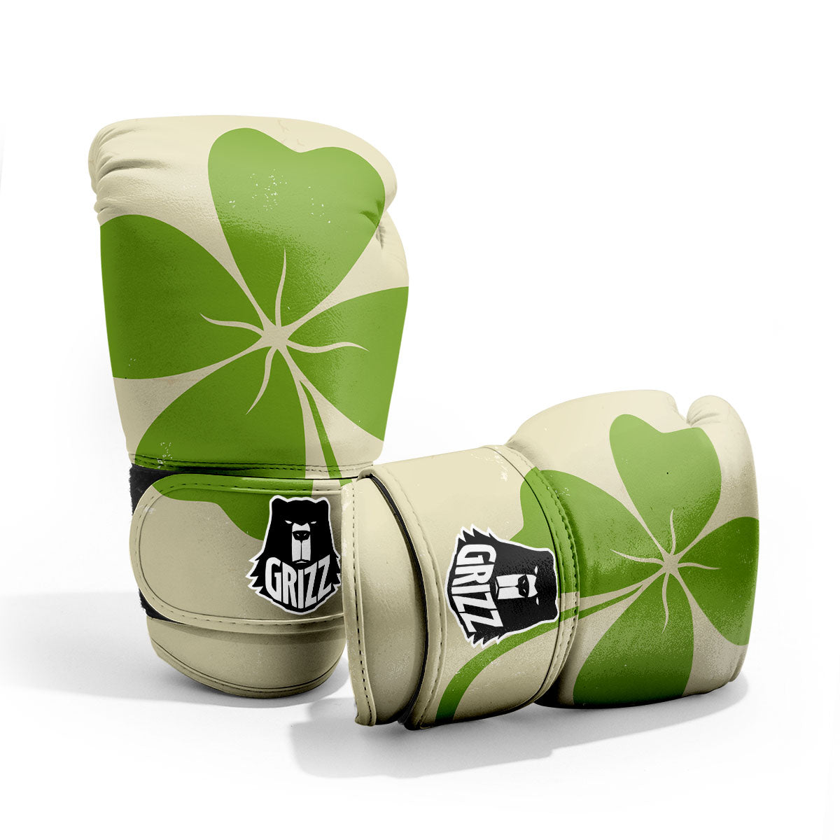 Four Leaf Clovers Irish Print Pro Boxing Glove