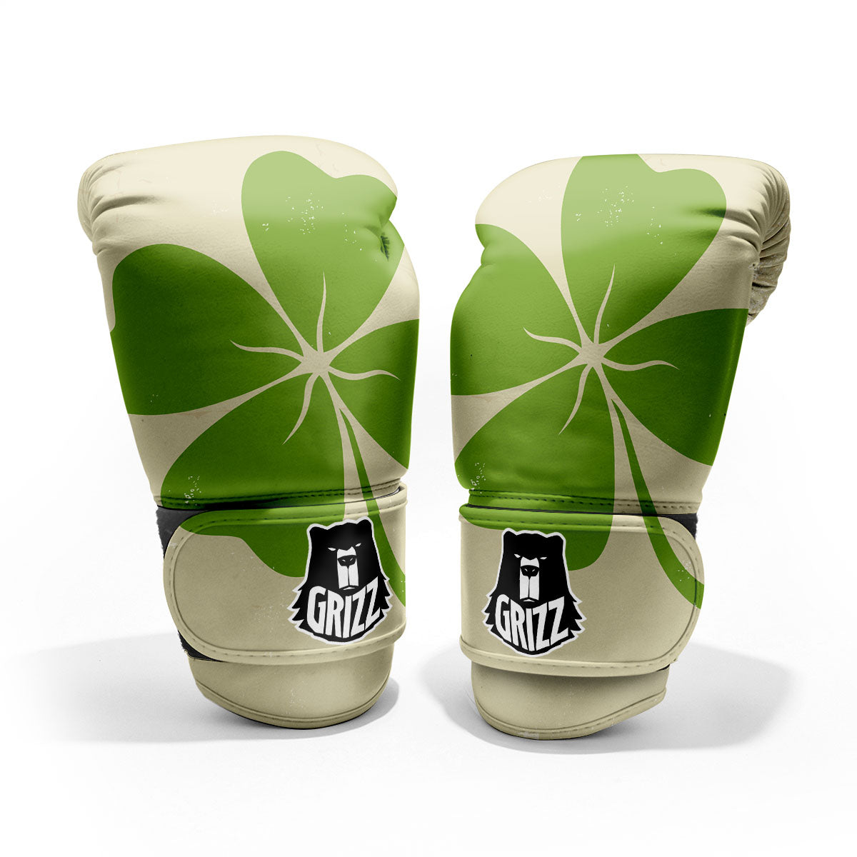 Four Leaf Clovers Irish Print Pro Boxing Glove