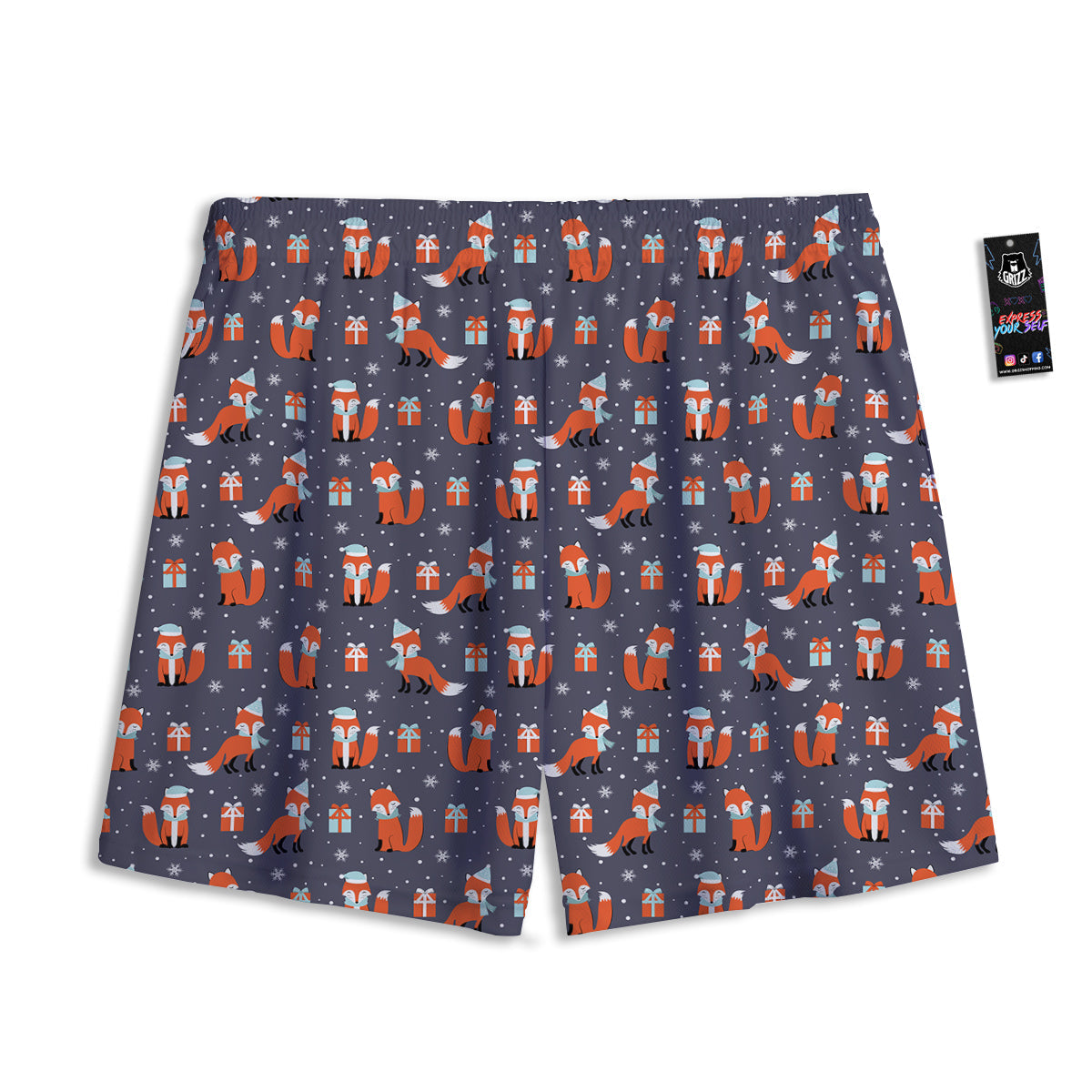 Frankenstein Face Cute Print Mesh Shorts