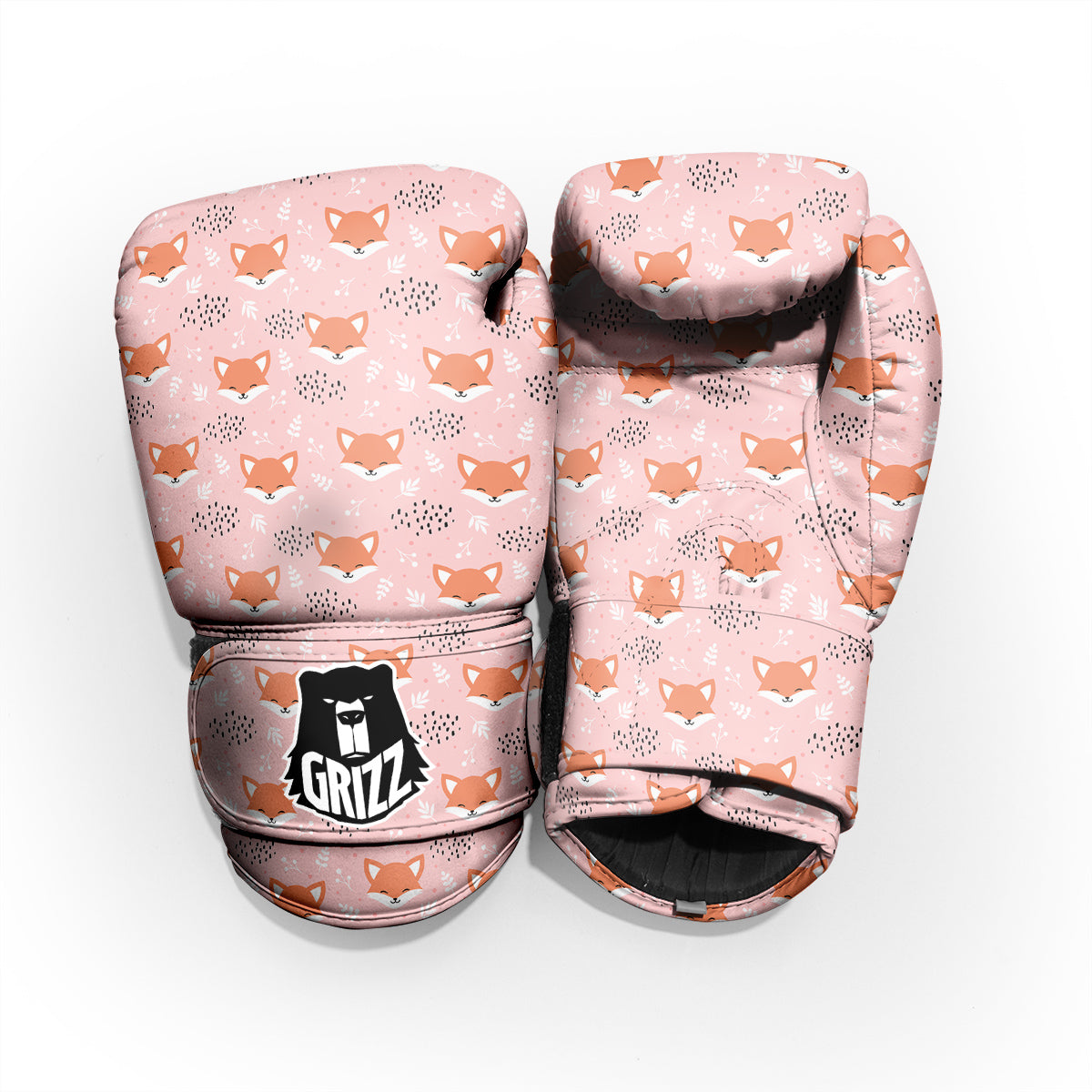 Fox Cute Print Pattern Pro Boxing Glove
