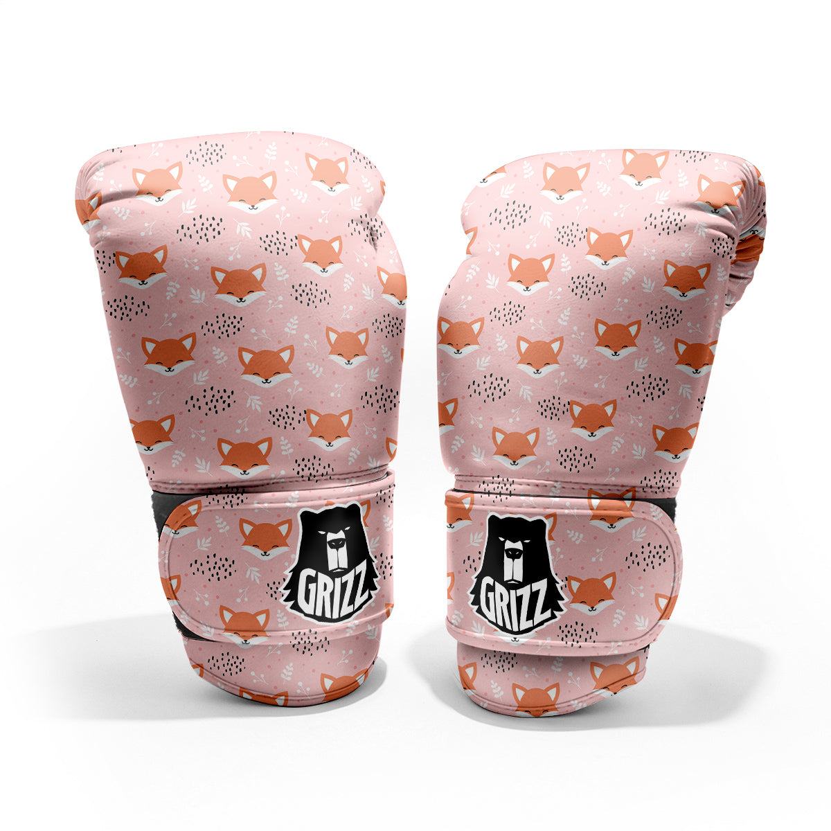 Fox Cute Print Pattern Pro Boxing Glove