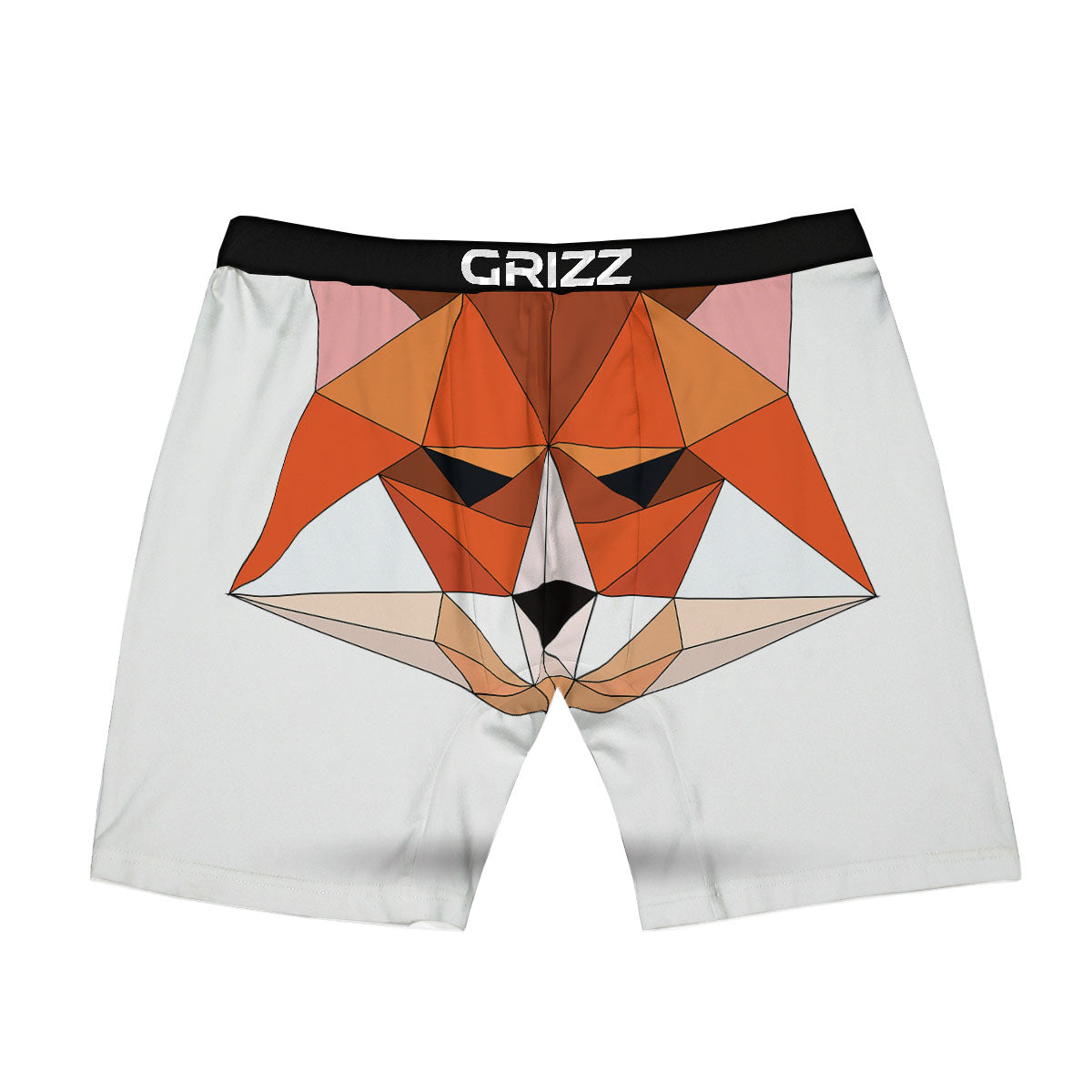 Fox Geometric Print Boxer Briefs-grizzshop