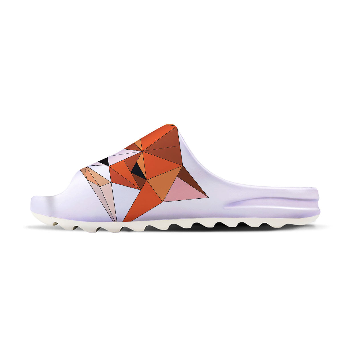 Fox Geometric Print Sandals-grizzshop
