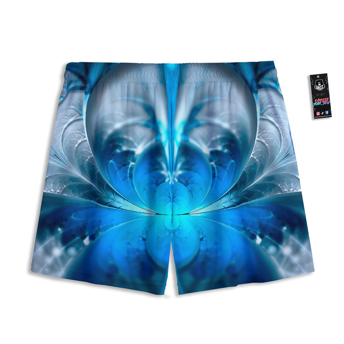 French Bulldog Faces Print Pattern Mesh Shorts