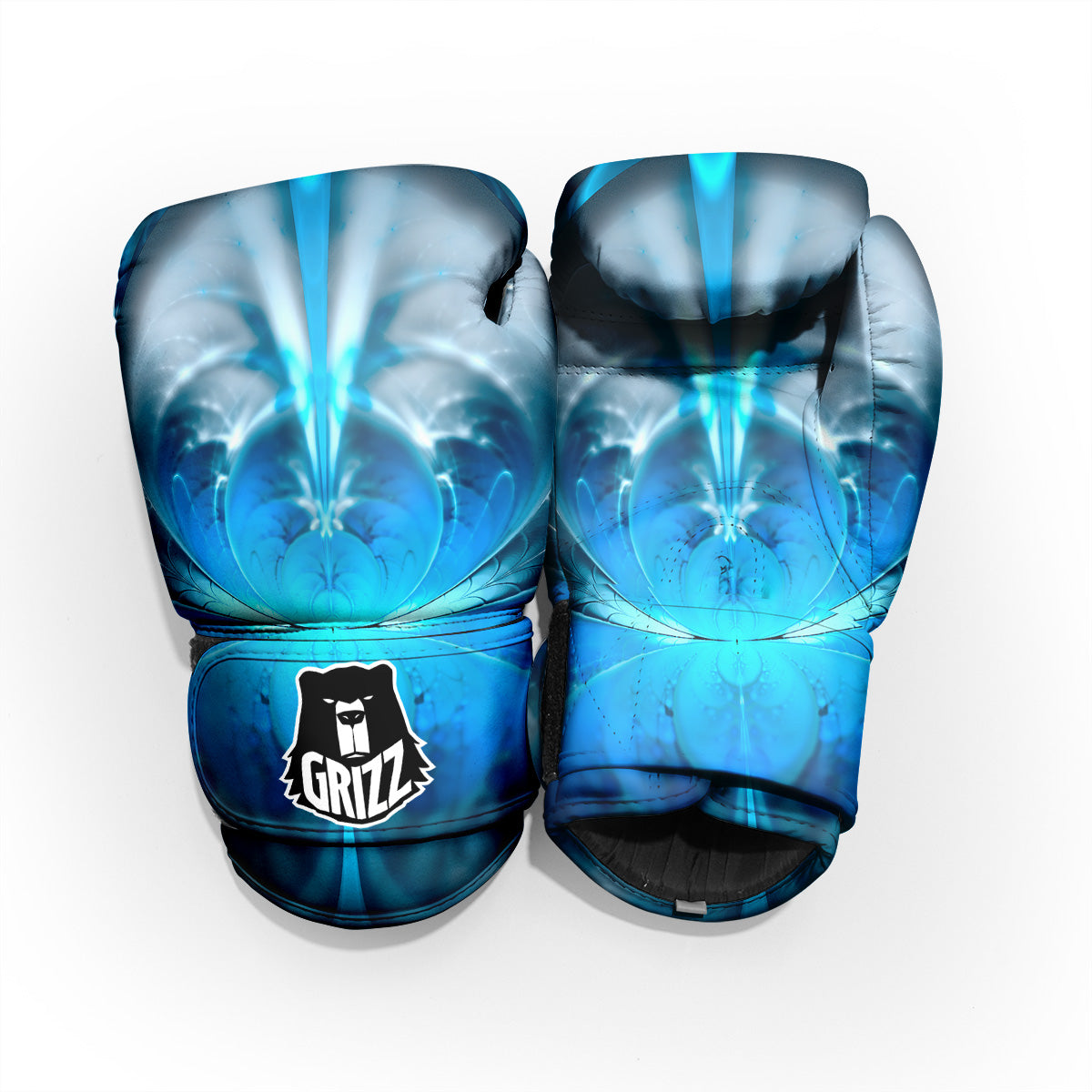 Fractal Blue Print Pro Boxing Glove