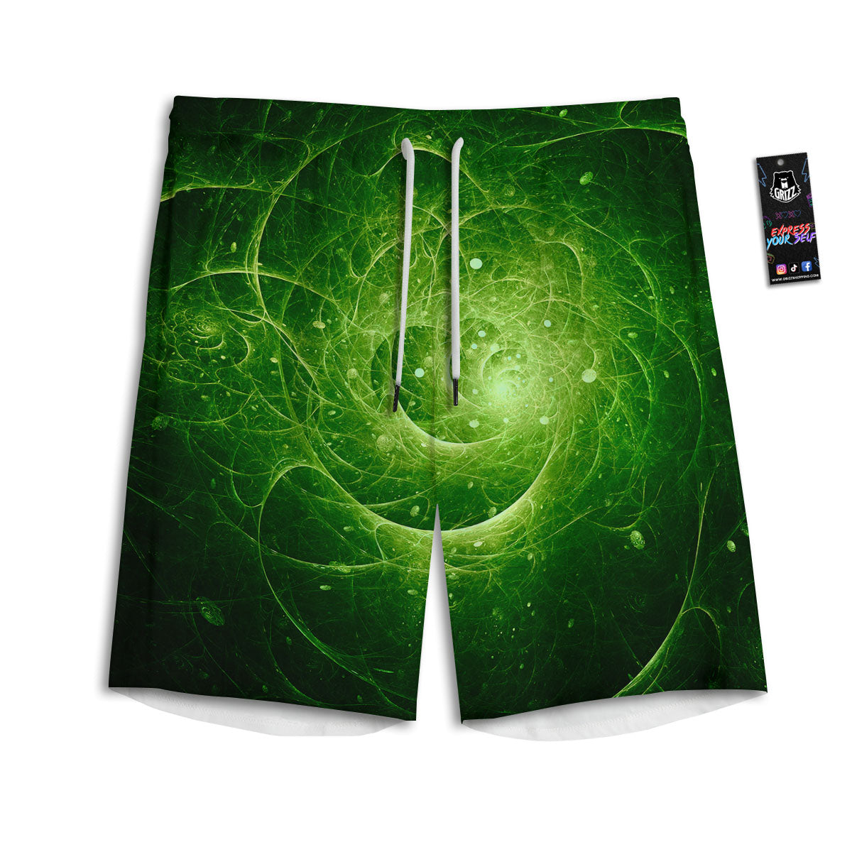 Ghost Happy Halloween Print Pattern Men's Athletic Shorts
