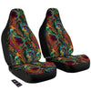 Fractal Psychedelic Print Pattern Car Seat Covers-grizzshop