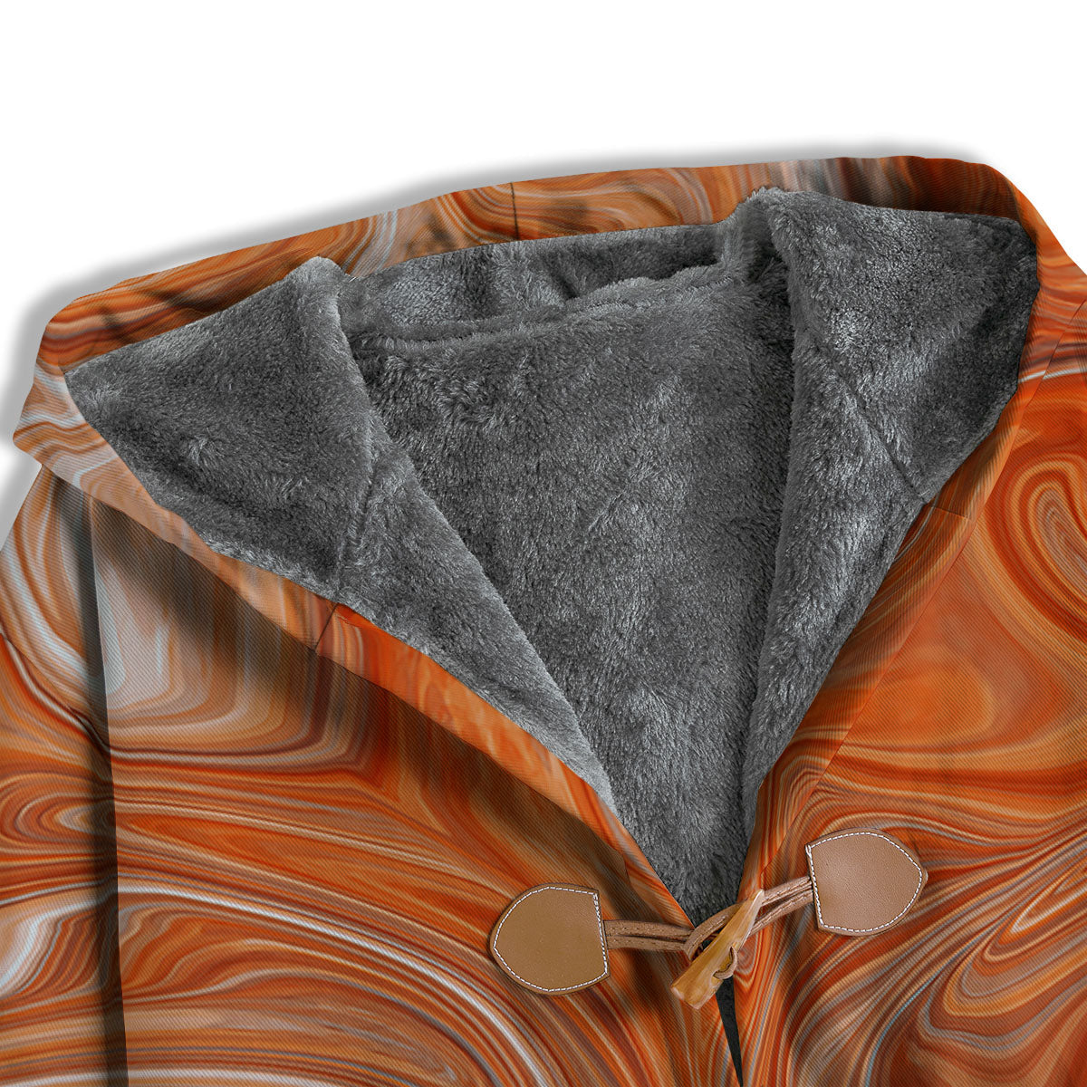 Fractal Psychedelic Trippy Print Men's Windbreaker Jacket-grizzshop