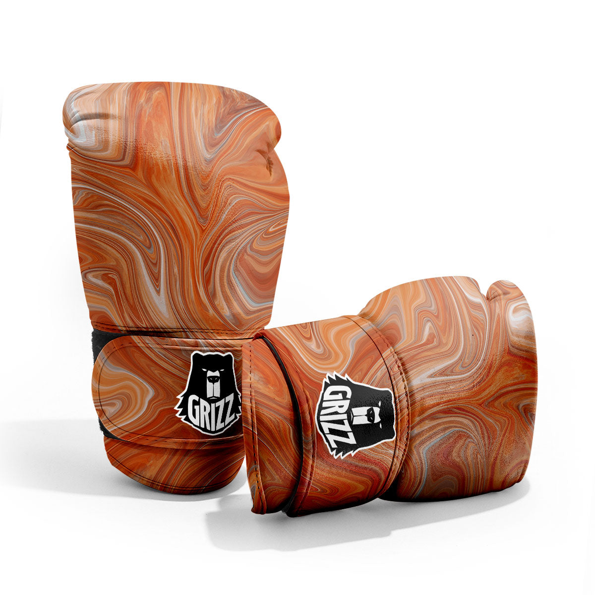 Fractal Psychedelic Trippy Print Pro Boxing Glove