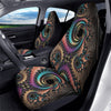 Fractal Trippy Print Car Seat Covers-grizzshop